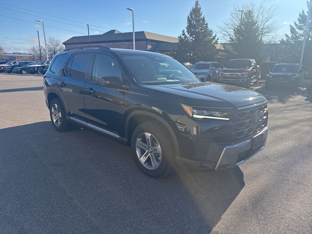 Black 2026 Honda Pilot EX-L AWD SUV / Crossover All-Wheel Drive Automatic