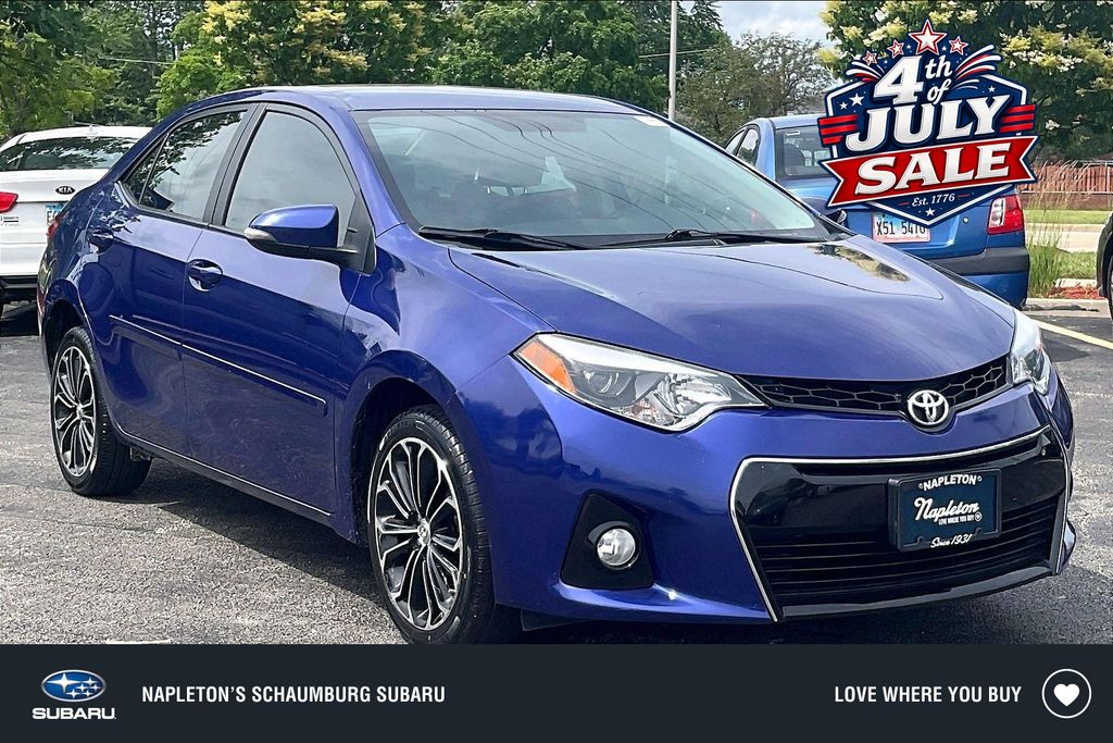 Blue Crush Metallic 2016 Toyota Corolla Sedan Front-Wheel Drive Continuously Variable Transmission