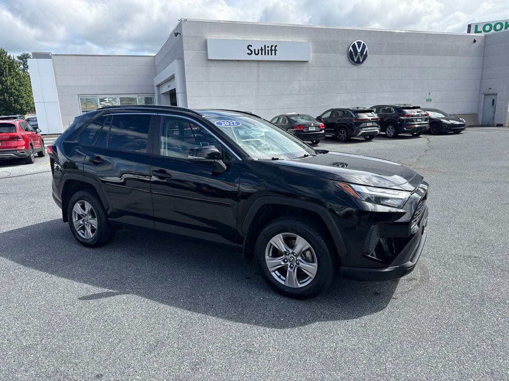 2022 Toyota RAV4 XLE Black at Klick Lewis Buick Chevrolet