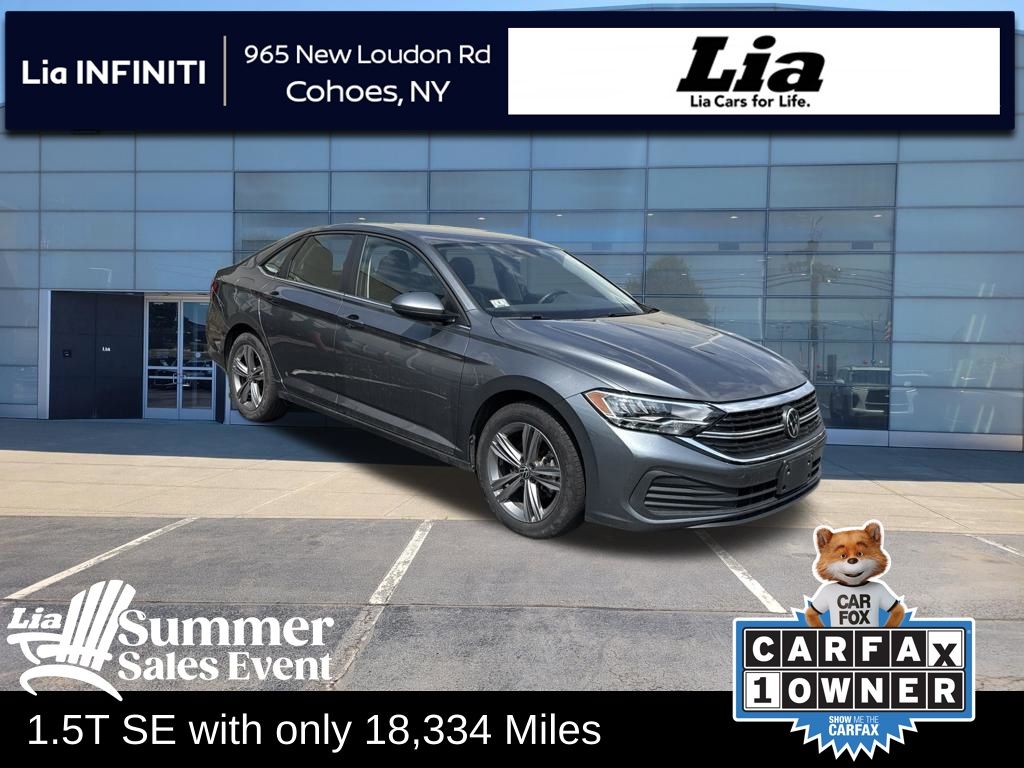Platinum Gray Metallic 2024 Volkswagen Jetta Sedan Front-Wheel Drive 8-Speed Automatic