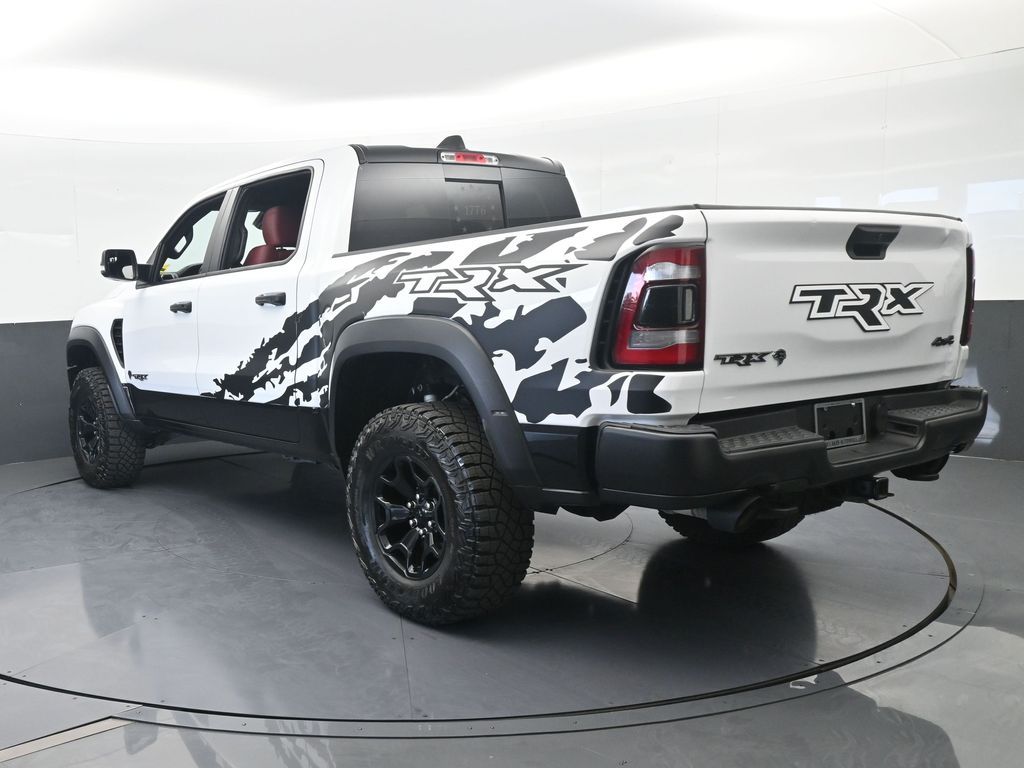 Used 2022 Bright White Clearcoat Ram TRX image 4