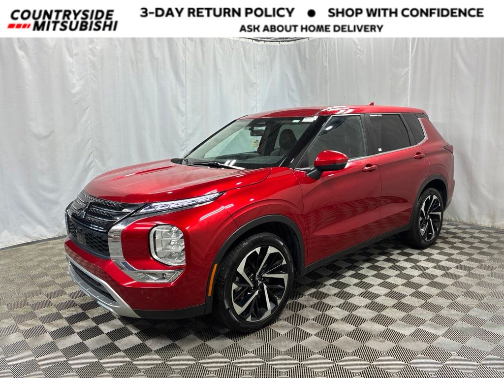 Red 2024 Mitsubishi Outlander SUV / Crossover Front-Wheel Drive Continuously Variable Transmission