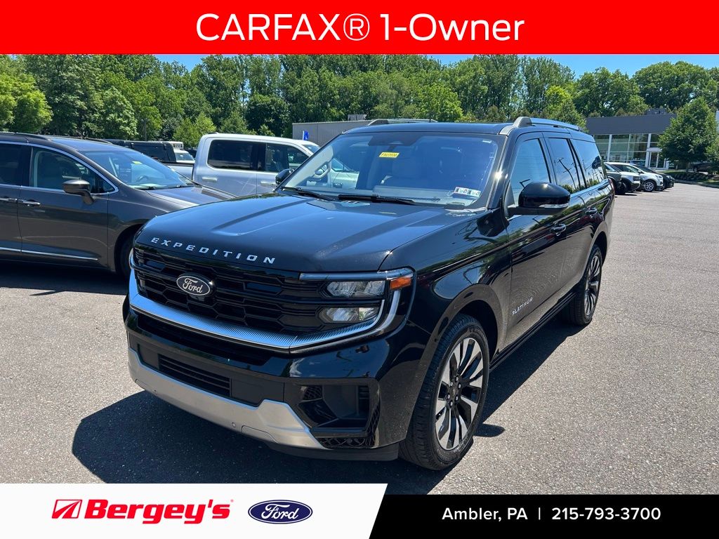 Black Metallic 2025 Ford Expedition SUV / Crossover Four-Wheel Drive Automatic