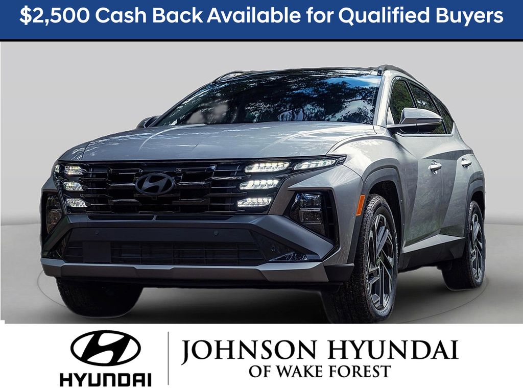 Creamy White Pearl 2026 Hyundai Tucson Hybrid Plug-In Limited AWD SUV / Crossover All-Wheel Drive 6-Speed Automatic