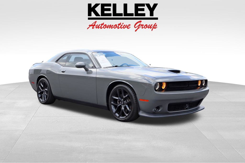 Destroyer Gray Clearcoat 2019 Dodge Challenger Coupe Rear-Wheel Drive 8-Speed Automatic
