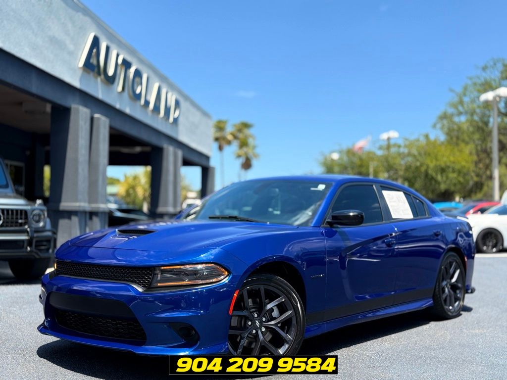 Indigo Blue 2021 Dodge Charger R/T RWD Sedan Rear-Wheel Drive 8-Speed Automatic