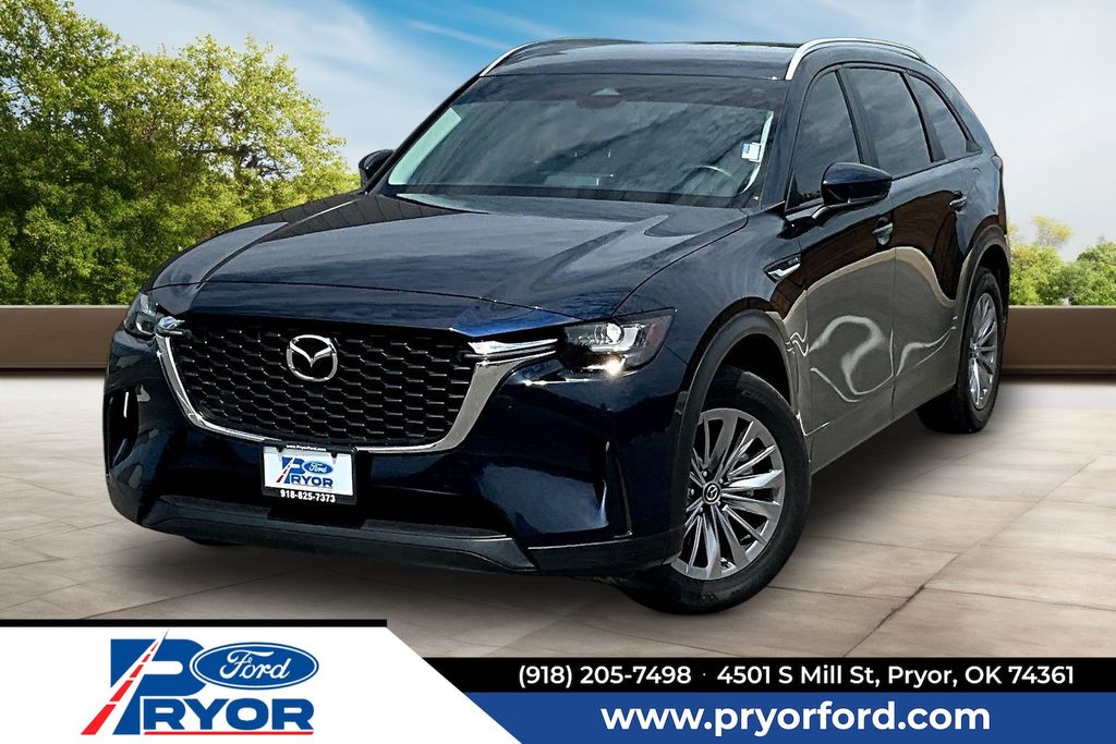 Deep Crystal Blue Mica 2025 Mazda CX-90 3.3 Turbo Select AWD SUV / Crossover All-Wheel Drive 8-Speed Automatic
