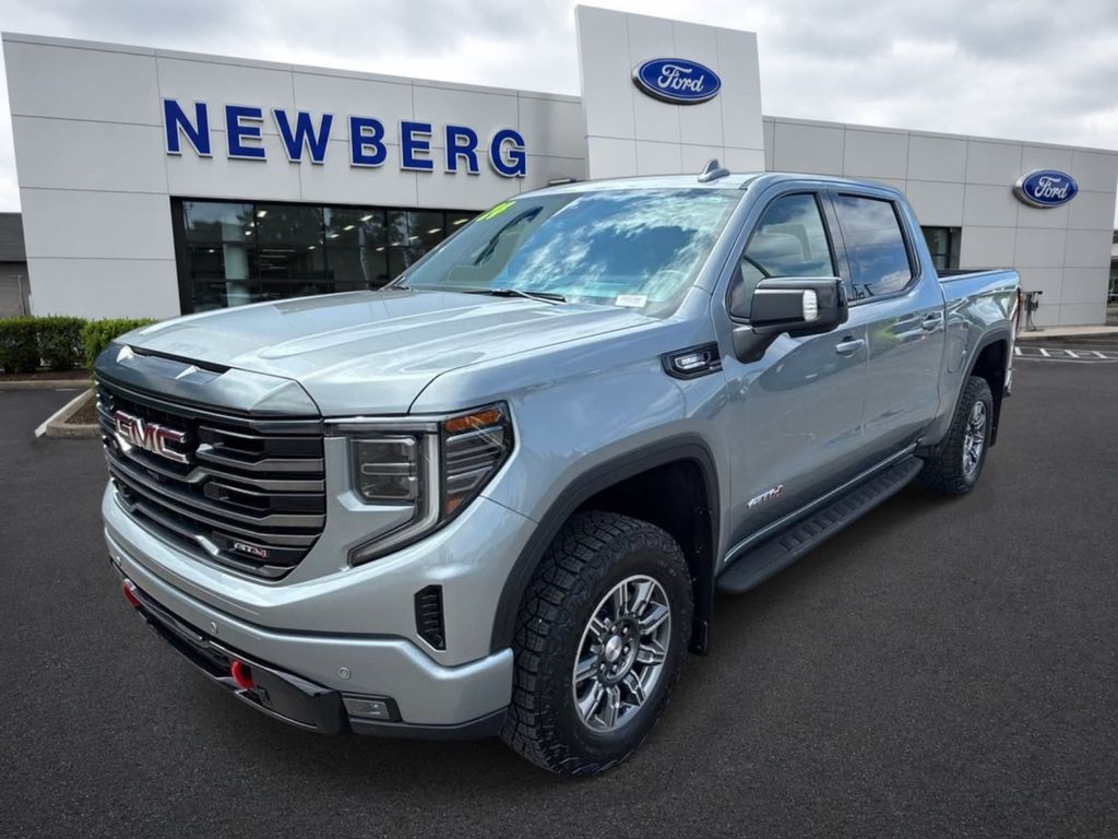 Gray 2024 GMC Sierra 1500 Pickup Truck Four-Wheel Drive Automatic