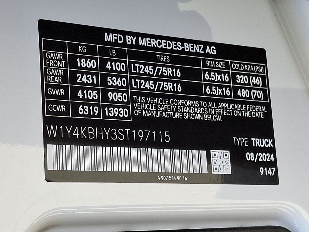 2025 Mercedes-Benz Sprinter 2500 19