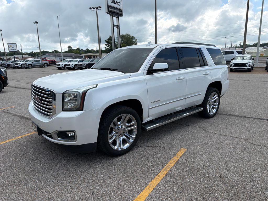 White Frost 2018 GMC Yukon SUV / Crossover Four-Wheel Drive 6-Speed Automatic Overdrive