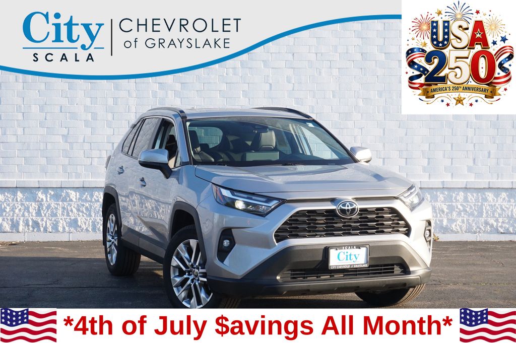 Silver Sky Metallic 2025 Toyota RAV4 SUV / Crossover All-Wheel Drive 8-Speed Automatic