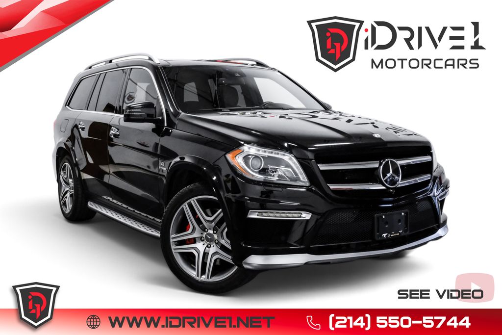Obsidian Black Metallic 2016 Mercedes-Benz GL-Class SUV / Crossover All-Wheel Drive 7-Speed Automatic