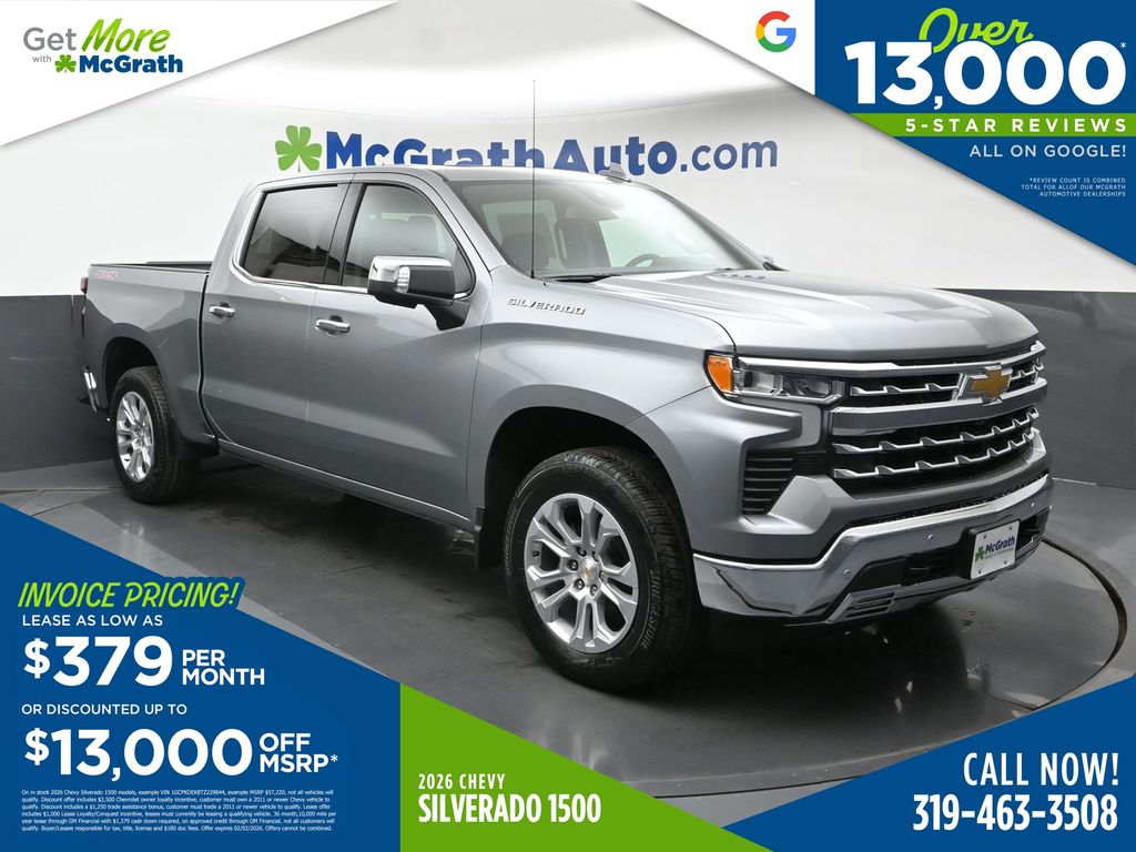 2026 Chevrolet Silverado 1500 LTZ Crew Cab 4WD