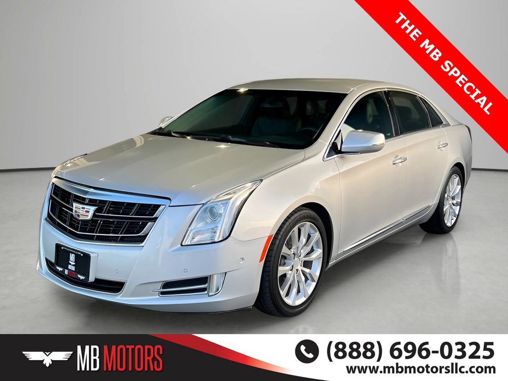 Radiant Silver Metallic 2017 Cadillac XTS Sedan Front-Wheel Drive 6-Speed Automatic