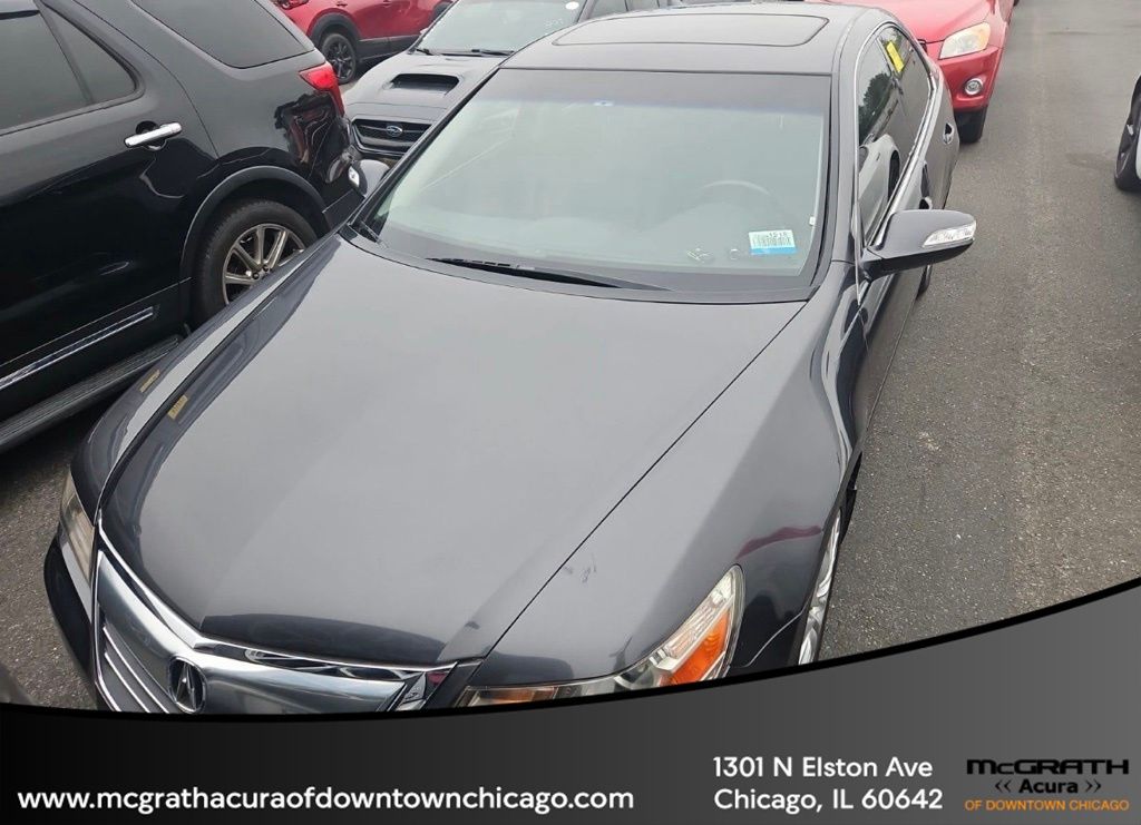 Gray 2011 Acura RL Sedan All-Wheel Drive 6-Speed Automatic
