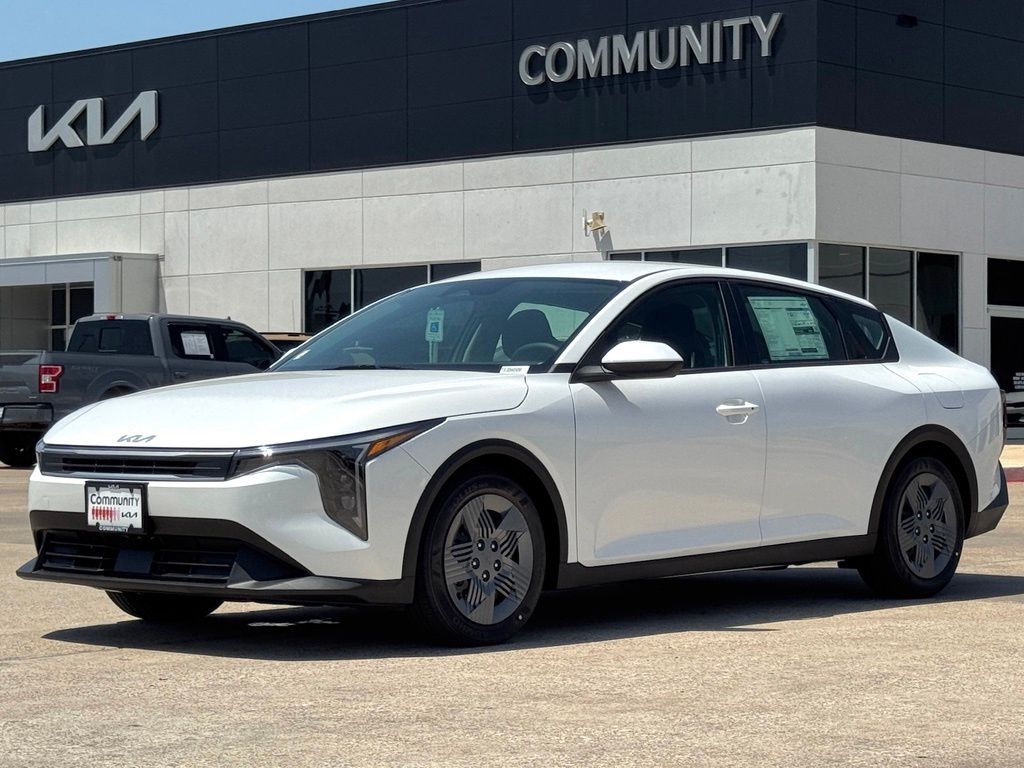 2026 Kia K4 LX White at DeMontrond Automotive Group