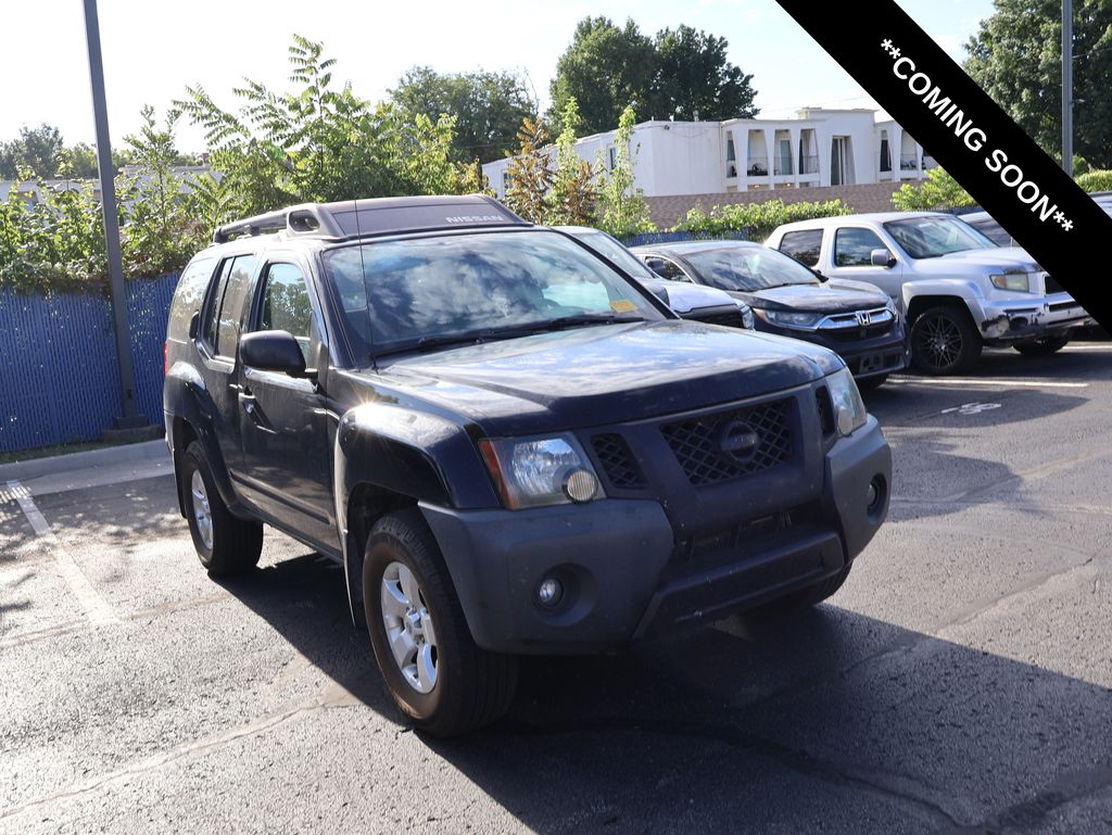 Super Black 2010 Nissan Xterra SUV / Crossover Four-Wheel Drive 5-Speed Automatic