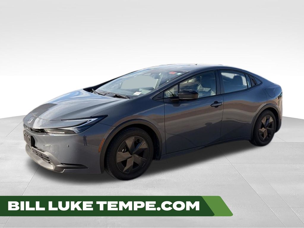 Guardian Gray 2025 Toyota Prius Hatchback Front-Wheel Drive Continuously Variable Transmission
