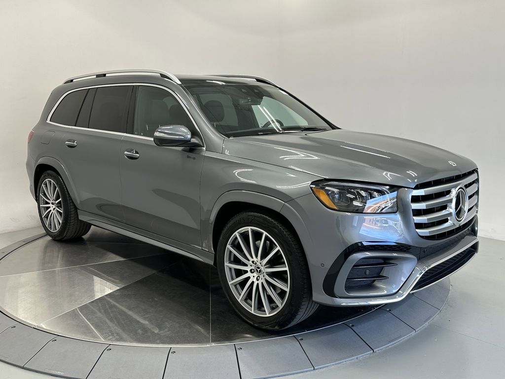 Gray 2025 Mercedes-Benz GLS 450 4MATIC SUV / Crossover All-Wheel Drive 9-Speed Automatic