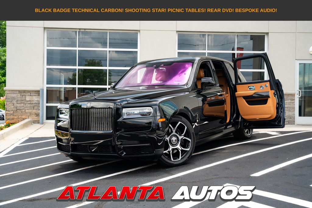 Black Diamond 2022 Rolls-Royce Cullinan SUV / Crossover All-Wheel Drive 8-Speed Automatic