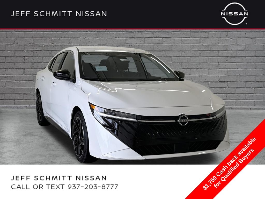 Aspen White Tricoat 2026 Nissan Sentra Sedan Front-Wheel Drive Continuously Variable Transmission