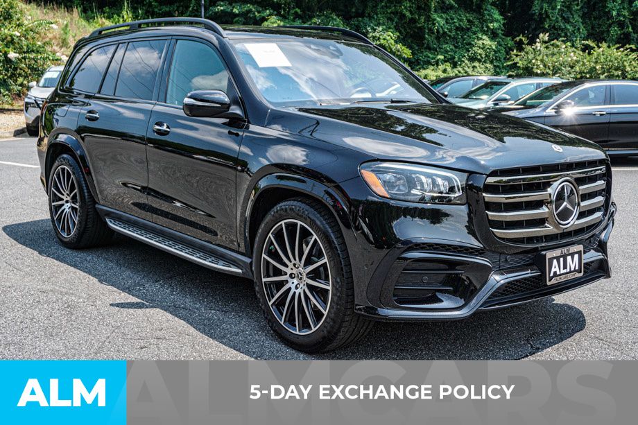 Used 2024 Black Mercedes-Benz GLS 580 image 3