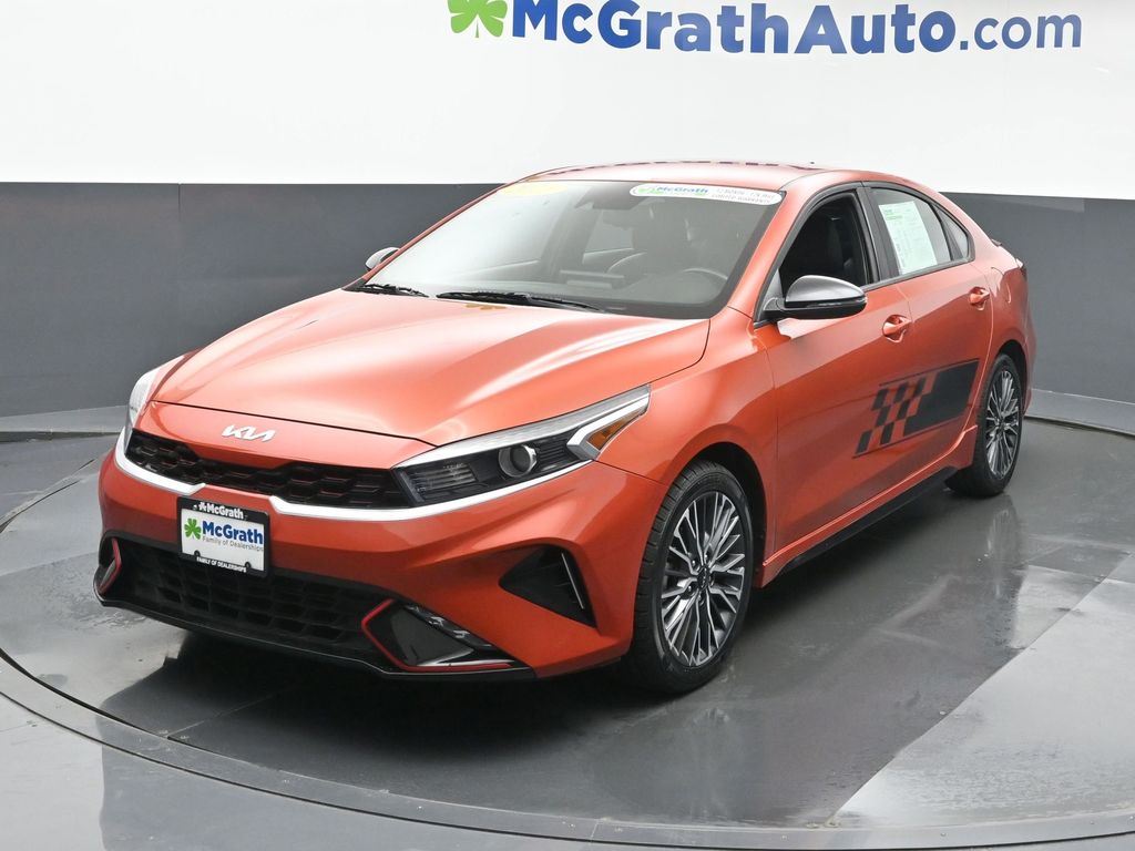 Certified Used 2023 Orange Kia GT-Line image 15