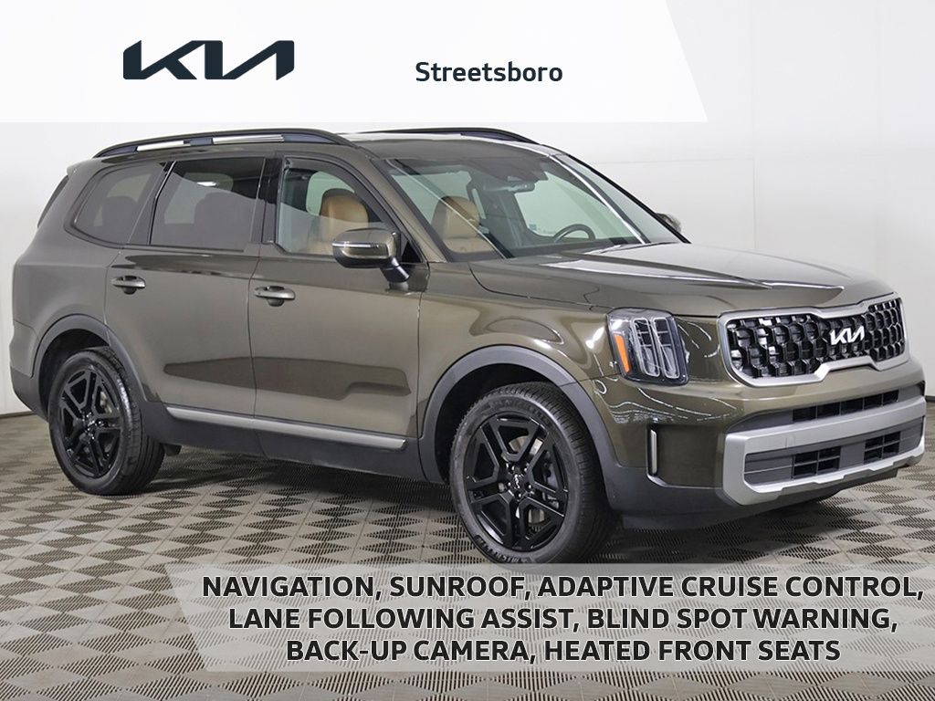 Dark Moss 2023 Kia Telluride SUV / Crossover All-Wheel Drive 8-Speed Automatic