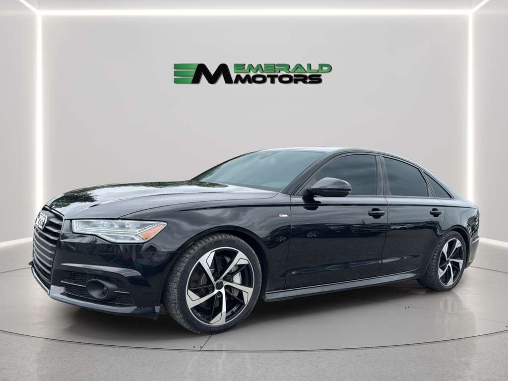 Black 2016 Audi A6 Sedan 8-Speed Automatic