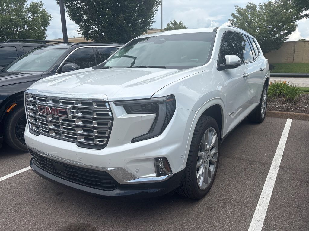 White Frost Tricoat 2024 GMC Acadia Denali FWD SUV / Crossover Front-Wheel Drive 8-Speed Automatic