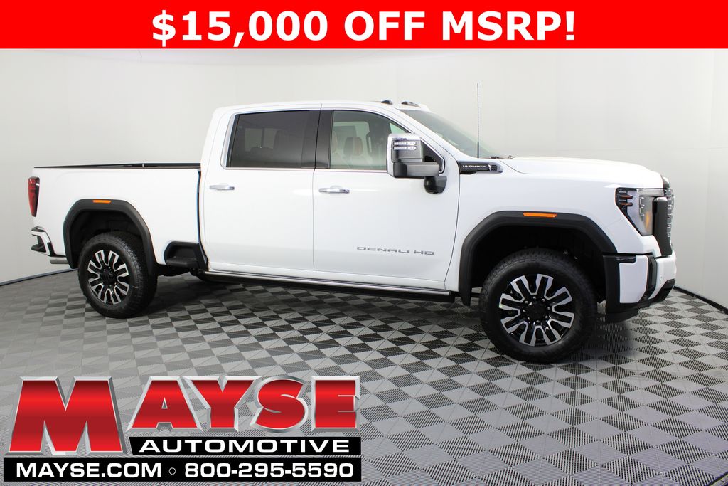 Summit White 2026 GMC Sierra 3500HD Pickup Truck Four-Wheel Drive Automatic