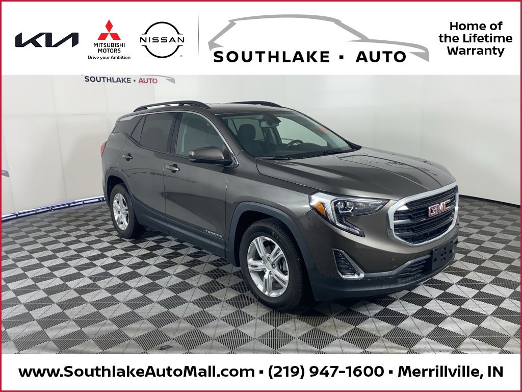 Smokey Quartz Metallic 2019 GMC Terrain SLE SUV / Crossover Front-Wheel Drive 9-Speed Automatic