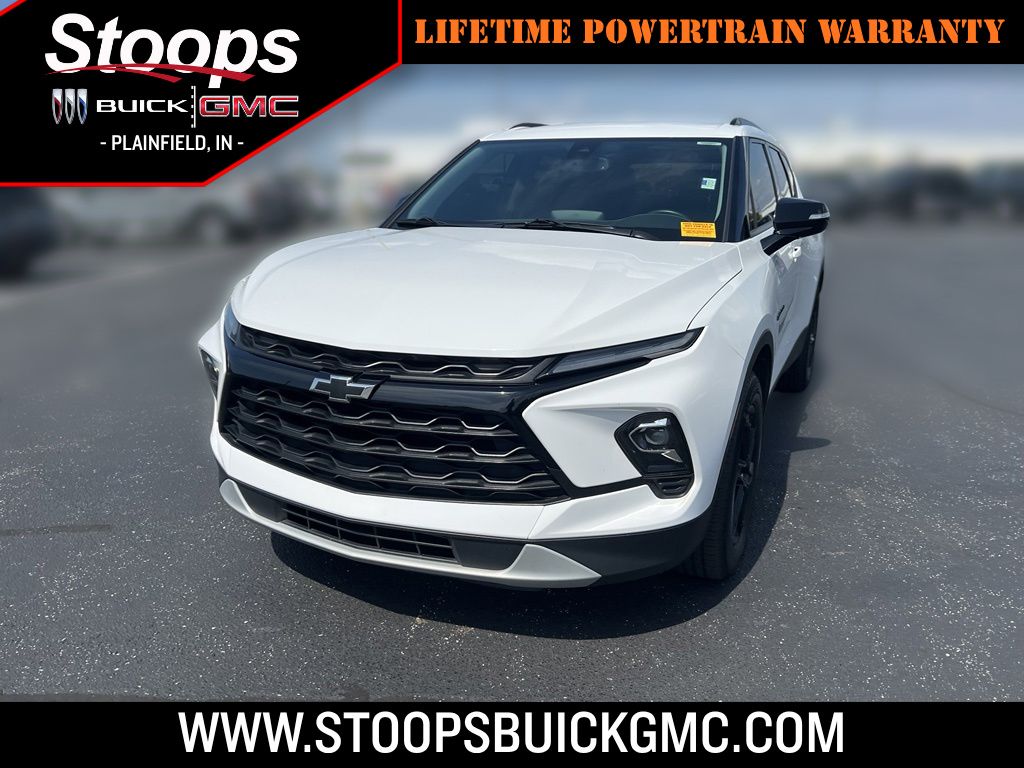 Summit White 2024 Chevrolet Blazer SUV / Crossover Front-Wheel Drive 9-Speed Automatic Overdrive