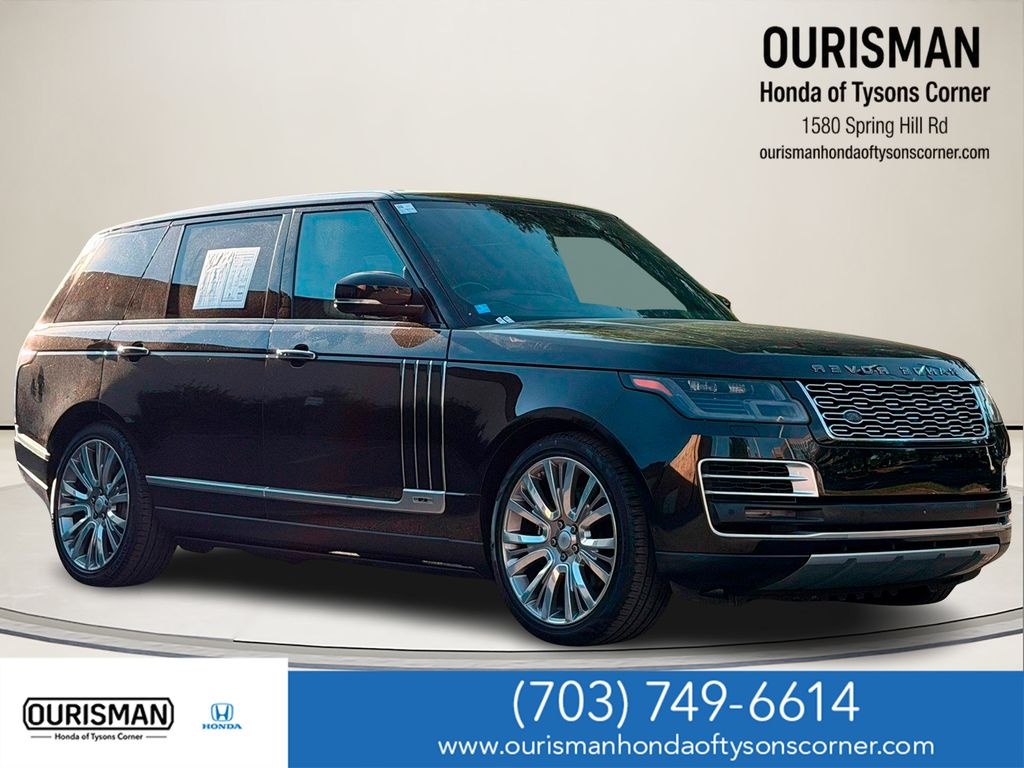 Santorini Black Metallic 2019 Land Rover Range Rover SUV / Crossover All-Wheel Drive 8-Speed Automatic