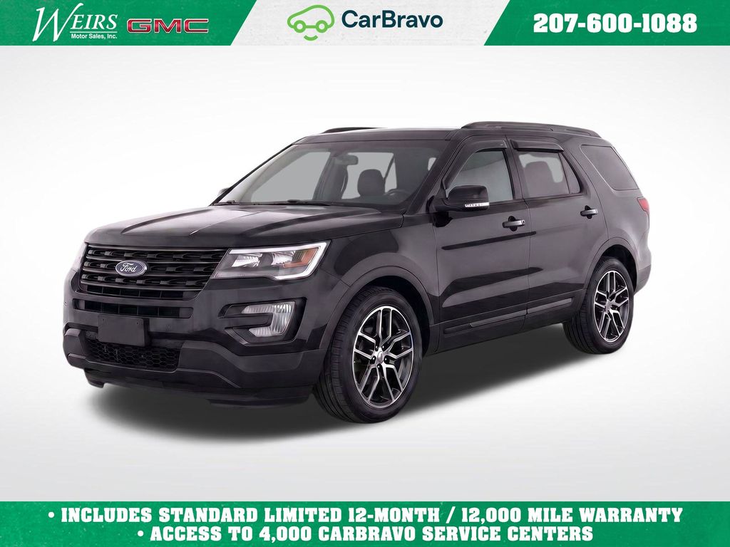 Shadow Black 2016 Ford Explorer SUV / Crossover All-Wheel Drive 6-Speed Automatic