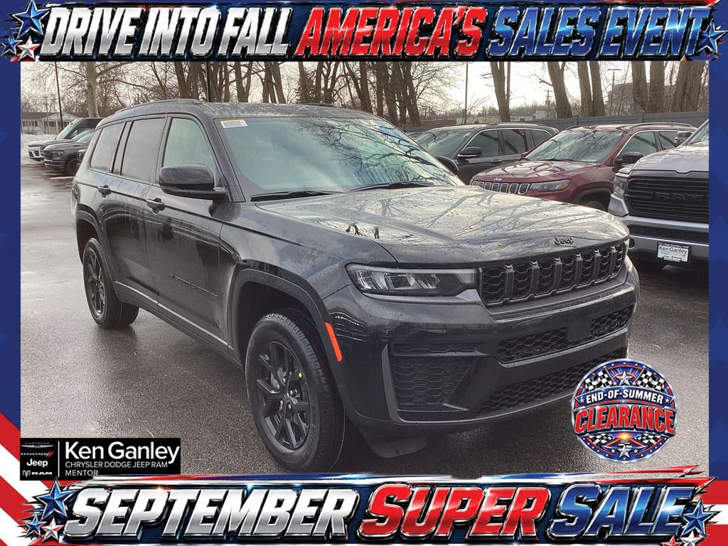 Diamond Black Crystal Pearlcoat 2026 Jeep Grand Cherokee L SUV / Crossover 8-Speed Automatic