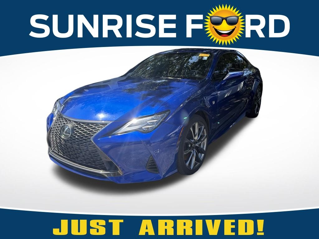Blue Mica 2019 Lexus RC Coupe Rear-Wheel Drive 8-Speed Automatic