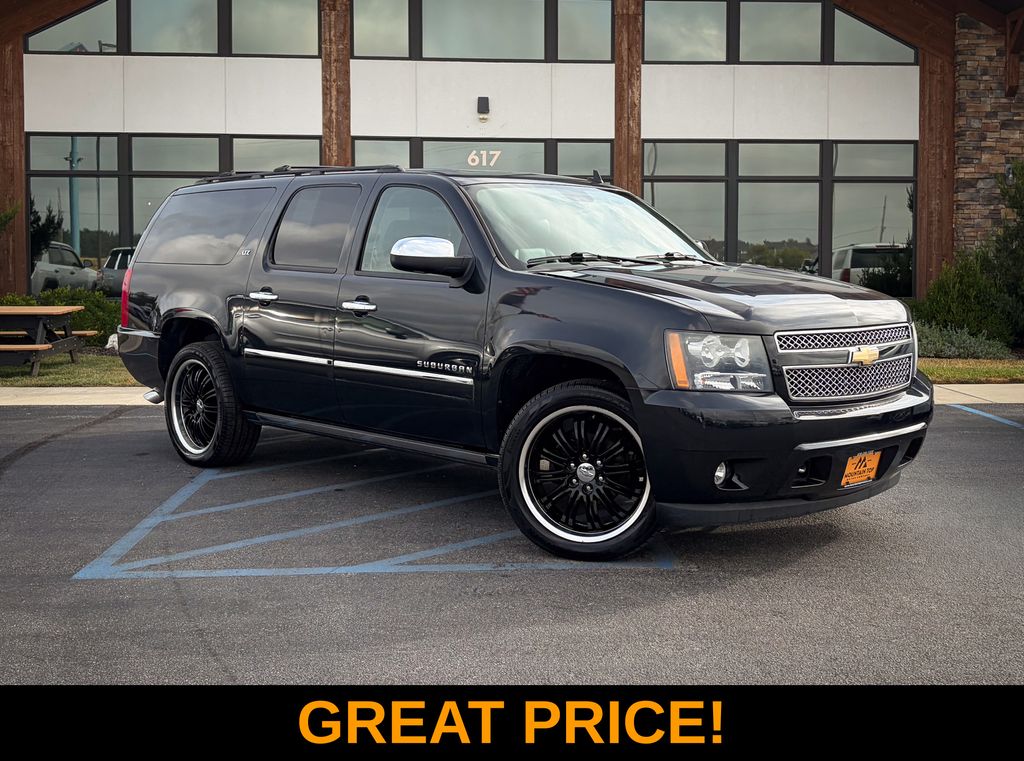 Black Granite Metallic 2011 Chevrolet Suburban SUV / Crossover Four-Wheel Drive 6-Speed Automatic Overdrive