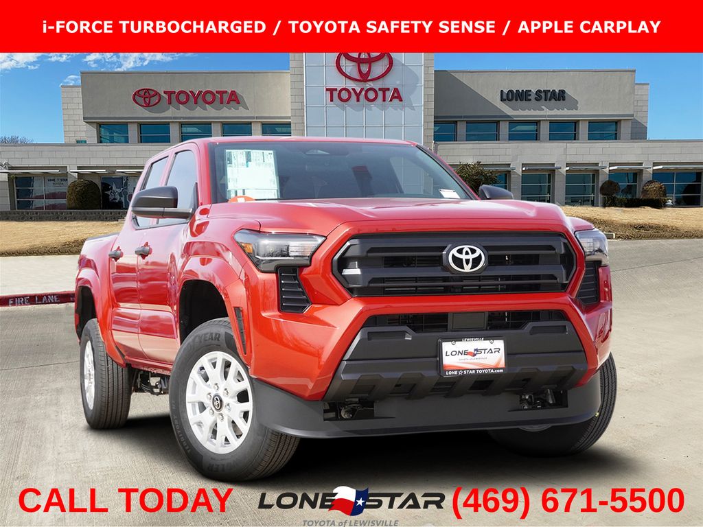 Supersonic Red 2026 Toyota Tacoma Pickup Truck Four-Wheel Drive 8-Speed Automatic