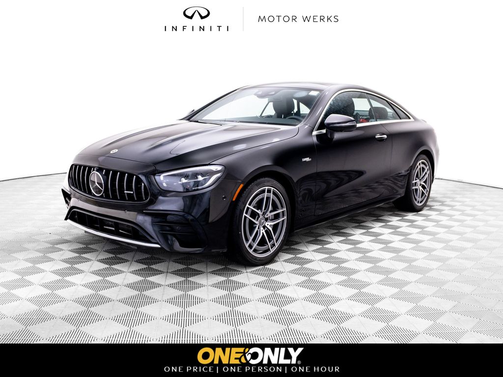 Black 2023 Mercedes-Benz E-Class AMG E 53 4MATIC Convertible All-Wheel Drive 9-Speed Automatic