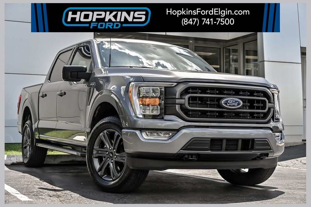 Carbonized Gray Metallic 2023 Ford F-150 Pickup Truck Four-Wheel Drive Automatic