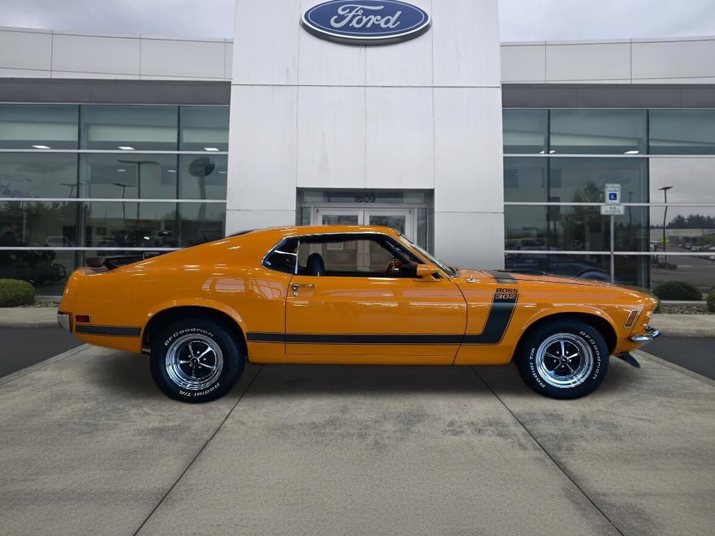 Orange 1970 Ford Mustang Coupe 4-Speed Automatic