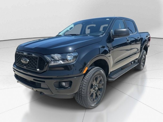 2021 Shadow Black Ford Ranger XLT 4X4 Truck