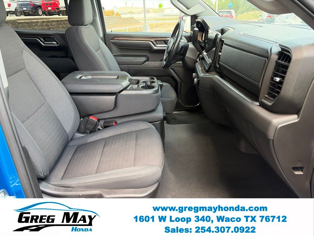 2022 Chevrolet Silverado 1500 LT Blue at Greg May Honda