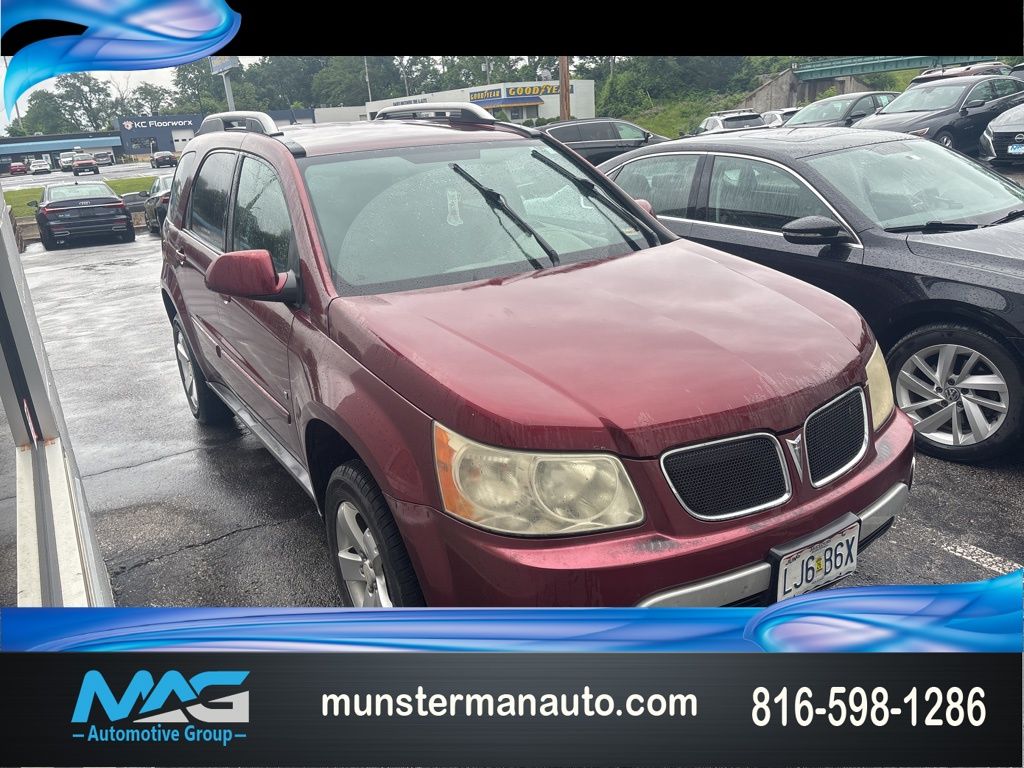 Sonoma Red Metallic 2008 Pontiac Torrent Base SUV / Crossover Front-Wheel Drive 5-Speed Automatic Overdrive