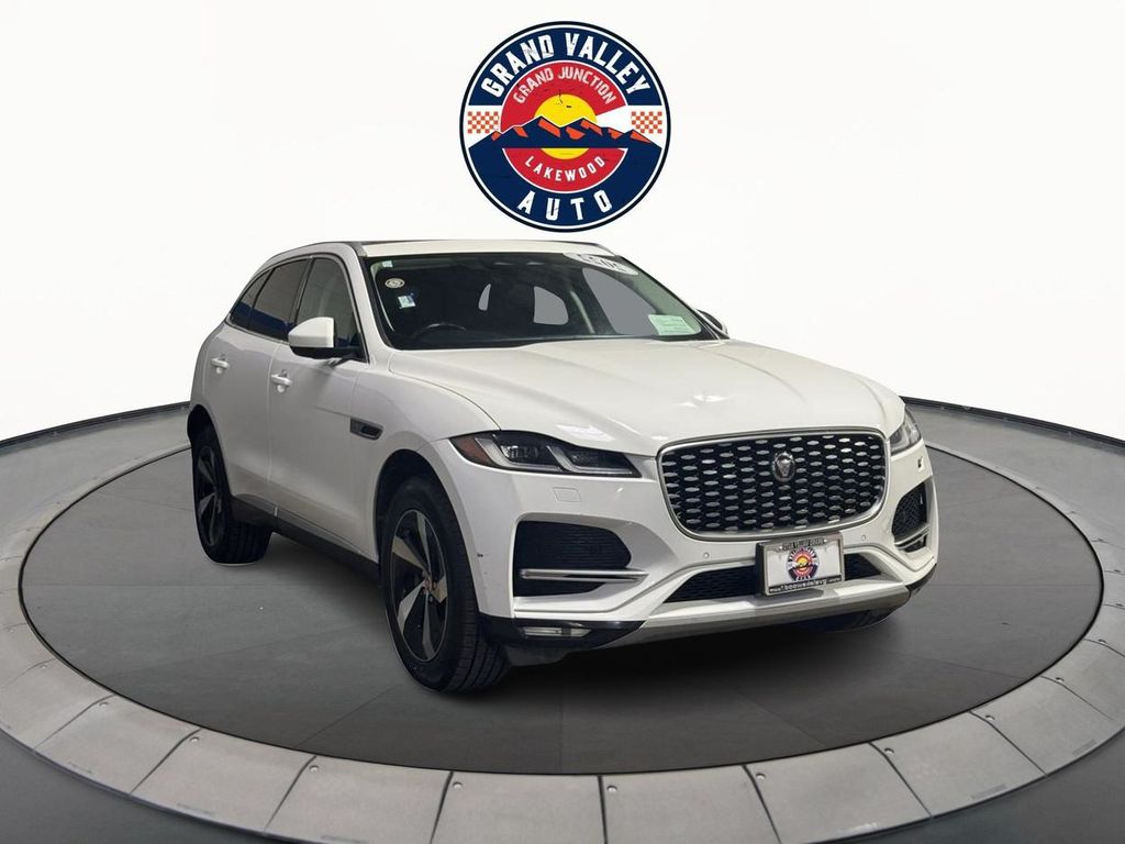 Fuji White 2022 Jaguar F-PACE SUV / Crossover All-Wheel Drive Automatic