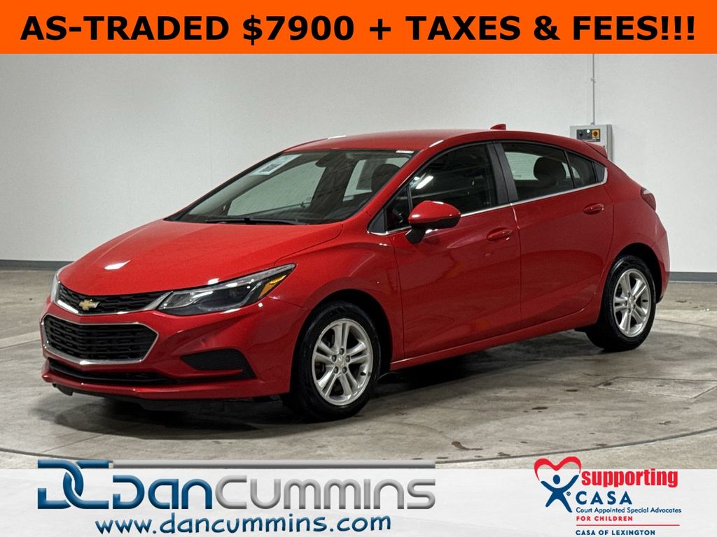 Red Hot 2018 Chevrolet Cruze LT Hatchback FWD Hatchback Front-Wheel Drive 6-Speed Automatic