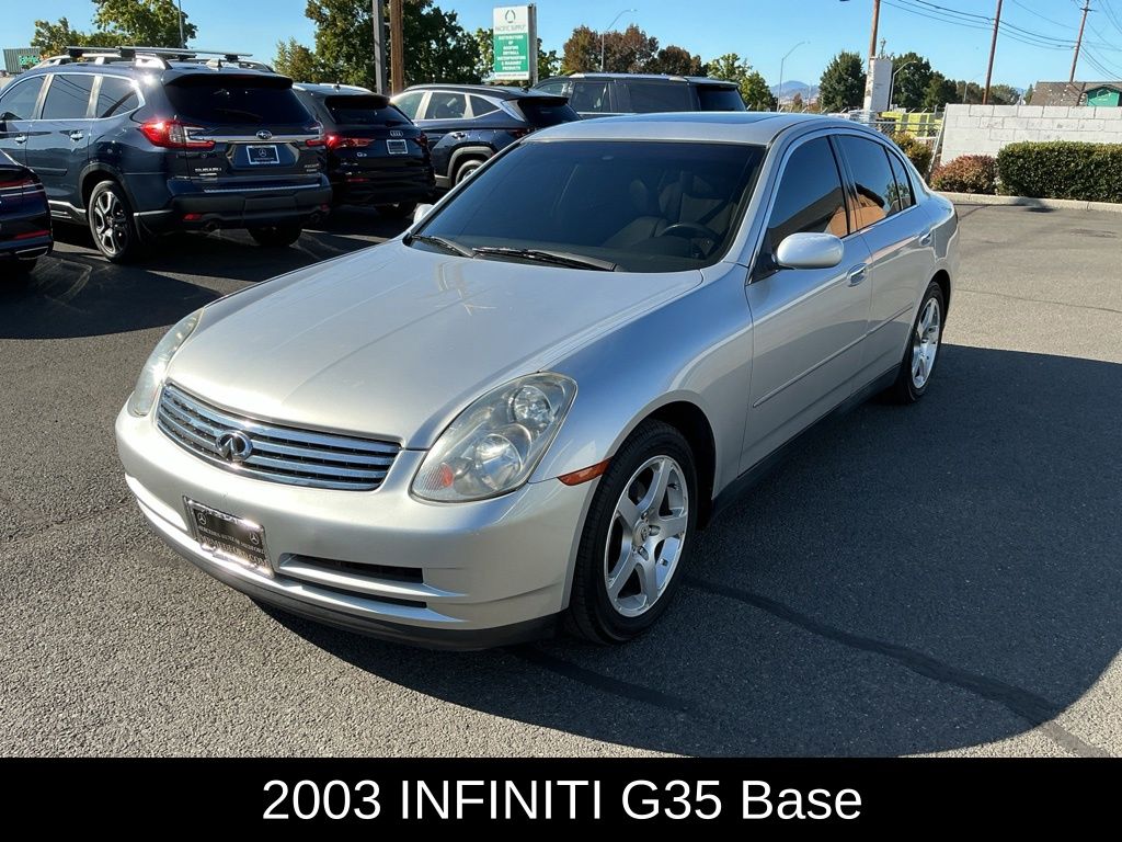 2003 INFINITI G35 Sedan RWD with Leather