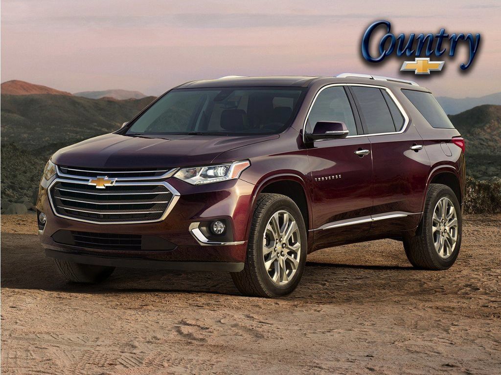 Midnight Blue Metallic 2020 Chevrolet Traverse SUV / Crossover Four-Wheel Drive 9-Speed Automatic