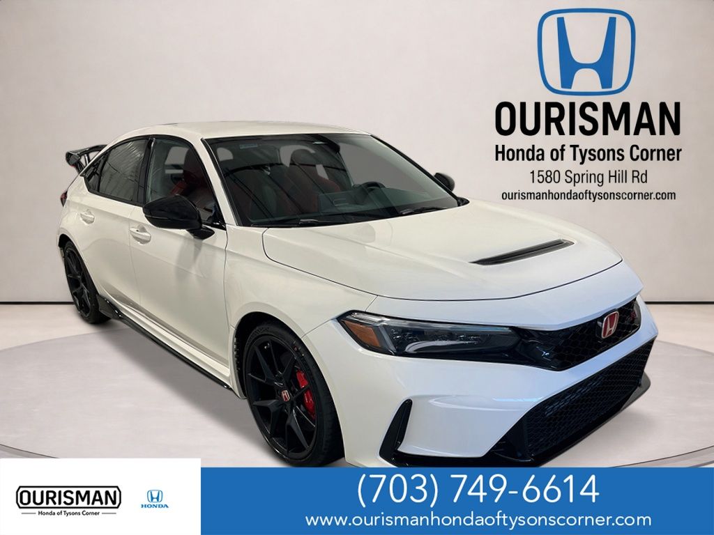 Championship White 2026 Honda Civic Type R FWD Hatchback Front-Wheel Drive 6-Speed Manual